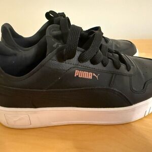 Puma Black and White Casual Sneakers